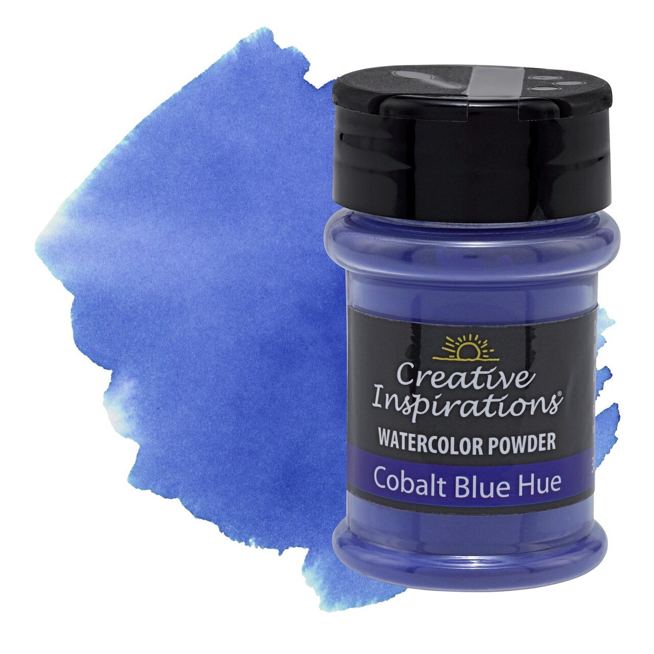 Creative Inspirations Powder Watercolor Paint - 38g Shaker Bottles - Dye-Based Water-Soluble Crystalline Pigments - Non-Toxic, Perfect for Abstract and Spontaneous Effects